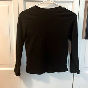 Kids black long sleeve